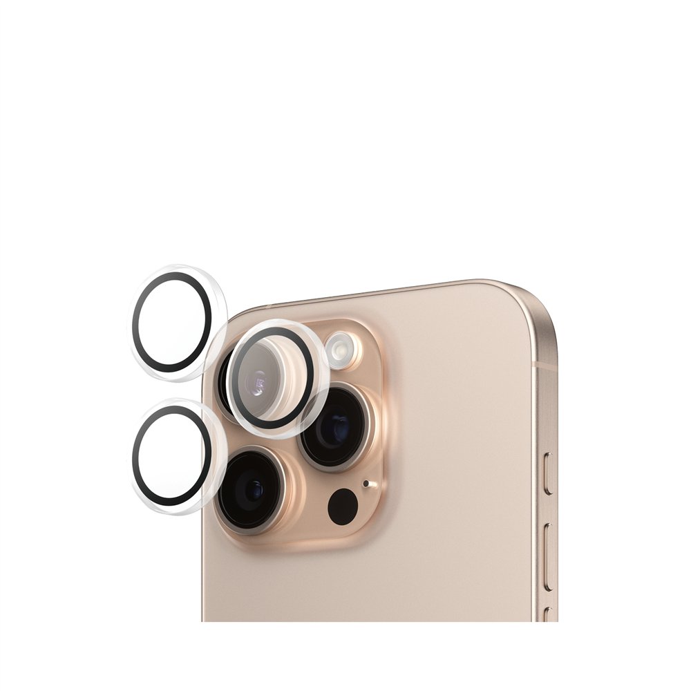 panzerglass ® hoops® camera lens protector transparent iphone 16 pro | 16 pro max protector de pantalla apple 1 pieza(s)