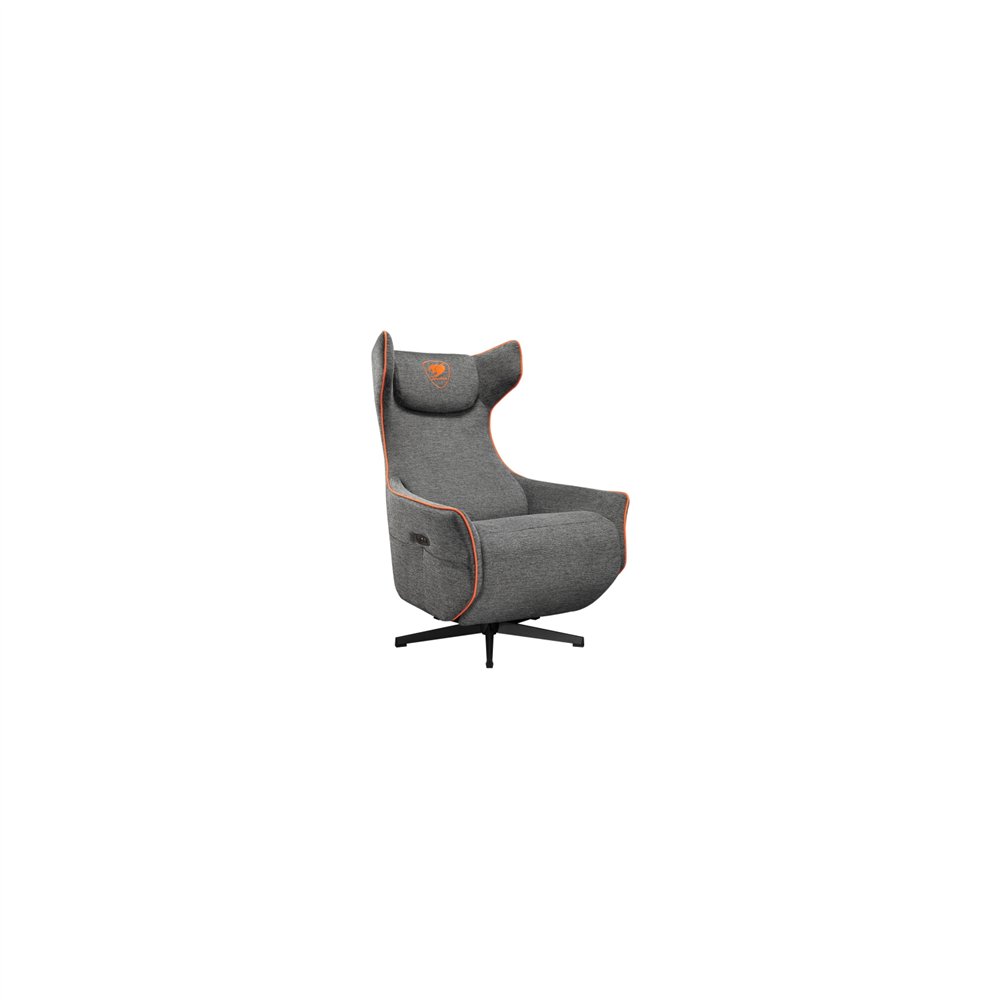 cougar cgr-mgs-gro sofá de gaming asiento acolchado gris