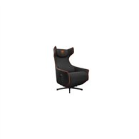 cougar cgr-mgs-orb sofá de gaming asiento acolchado negro