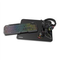 krom kenta 4 in 1 rgb gaming kit, negro