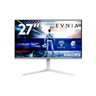 philips evnia 6000 27m2n6501l/00 pantalla para pc 67,3 cm (26.5") 2560 x 1440 pixeles quad hd qd-oled blanco