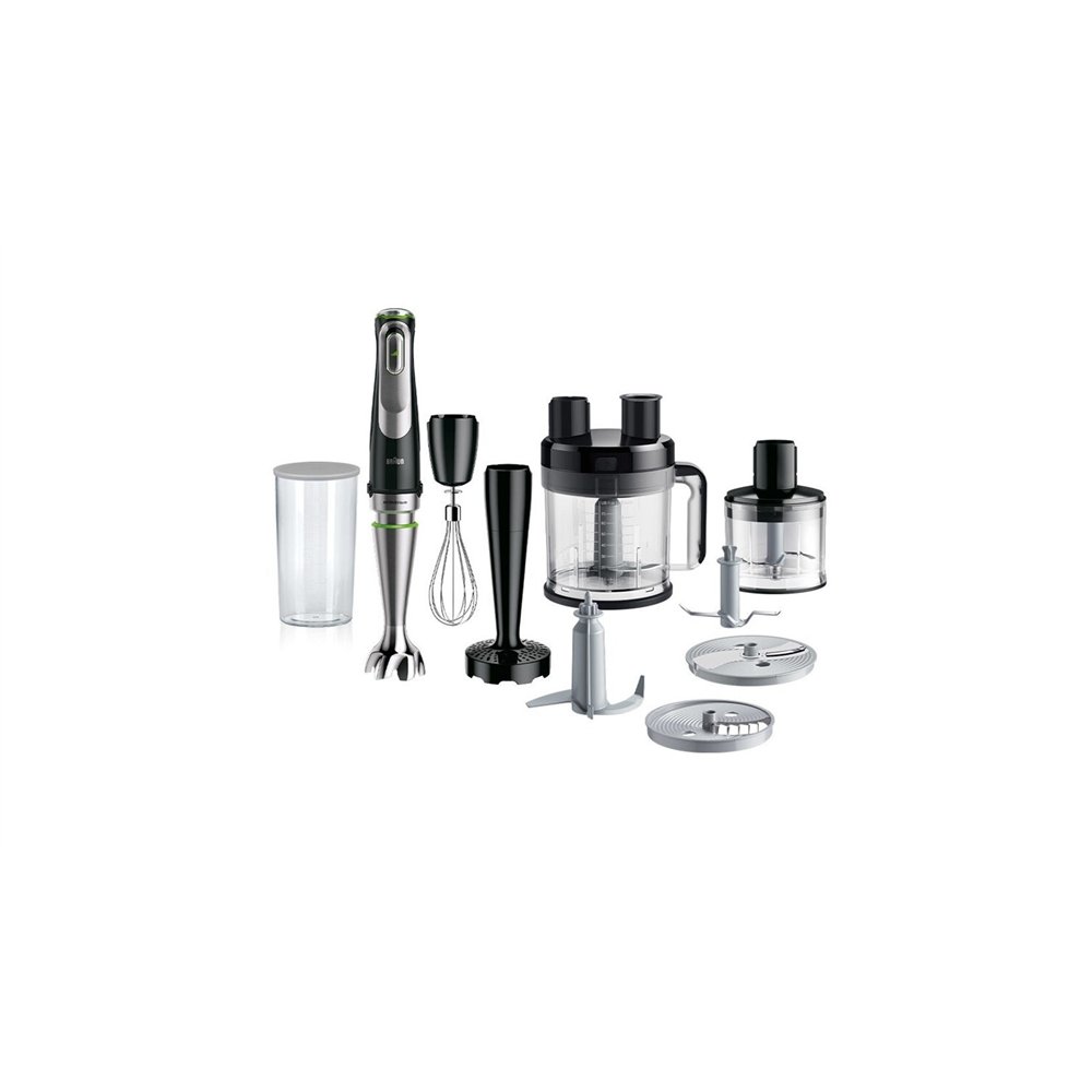braun multiquick 9 mq 9187xli 0,6 l batidora de inmersión 1200 w negro, acero inoxidable
