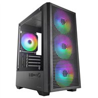 mars gaming mcvector carcasa de ordenador mini tower negro