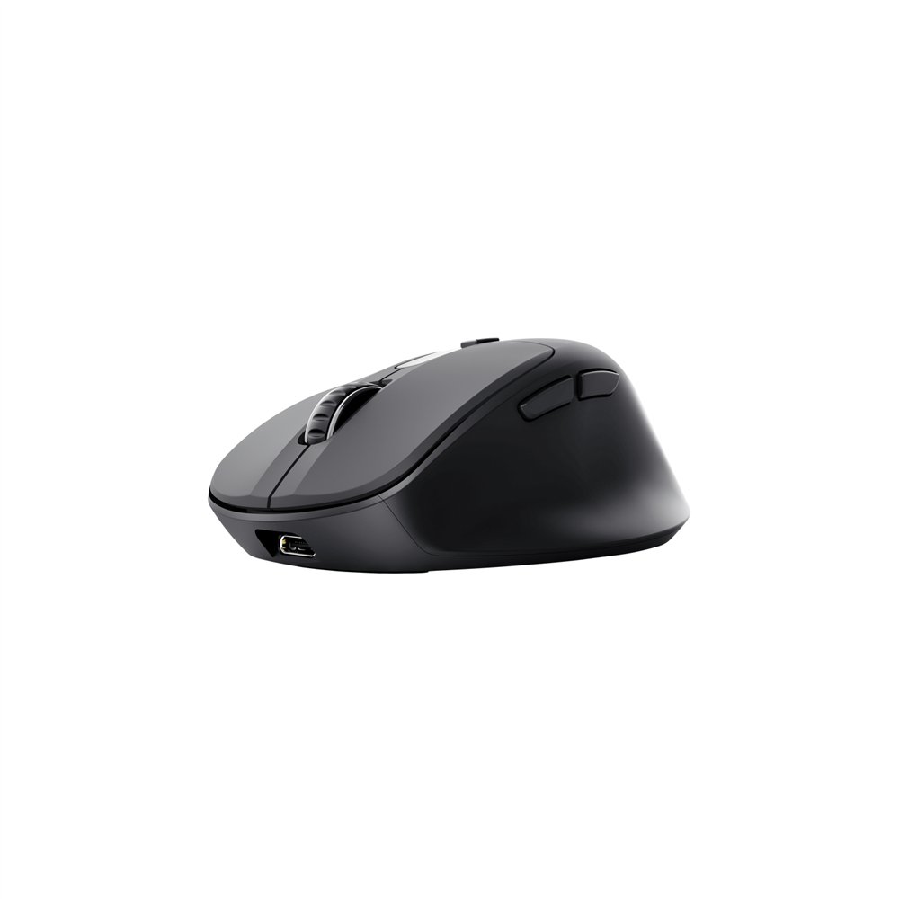 trust zevo ratón universal mano derecha rf wireless + bluetooth óptico 4000 dpi