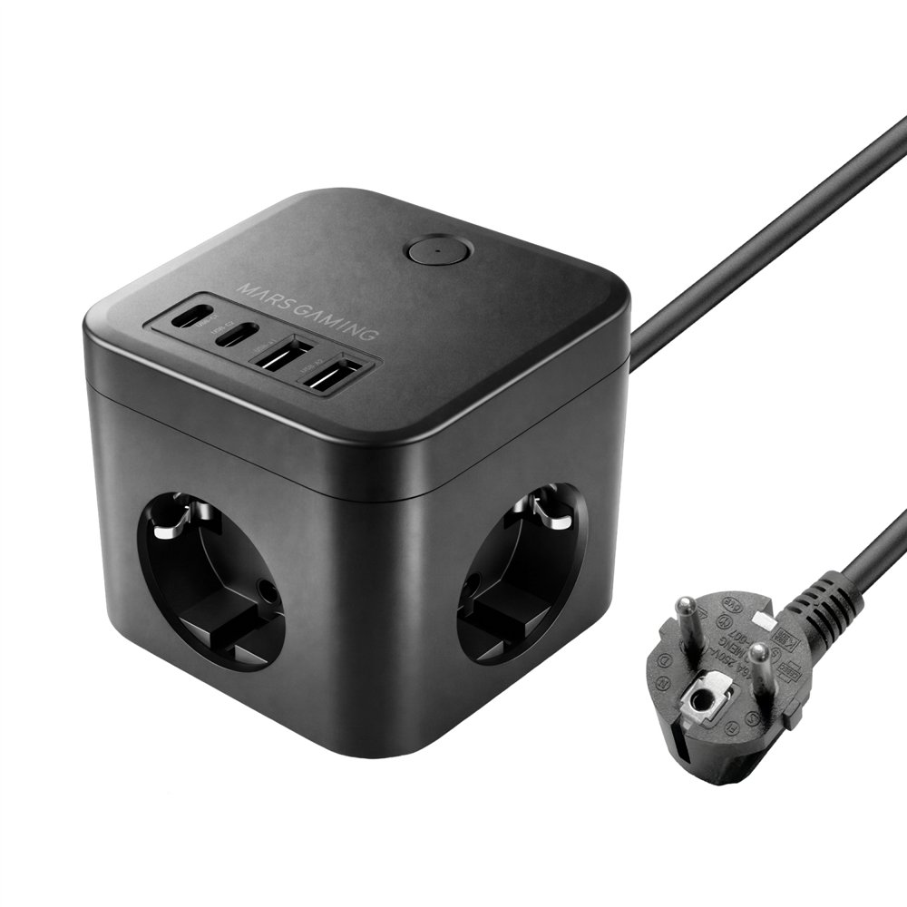 mars gaming mdcube35 cargador de dispositivo móvil negro