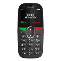 gigaset gl695 5,87 cm (2.31") 113 g negro teléfono para personas mayores