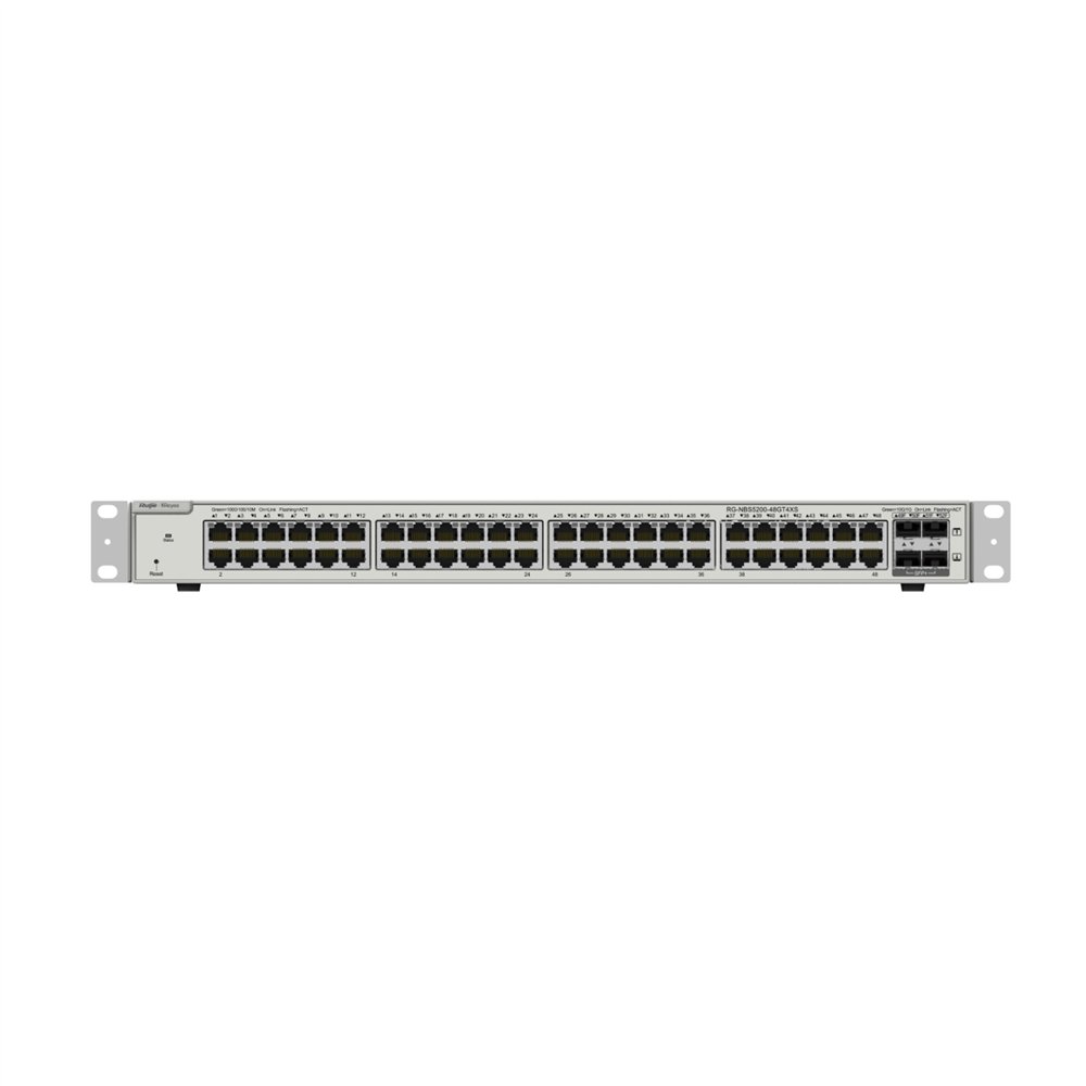 ruijie networks rg-nbs5200-48gt4xs switch gestionado l3 gigabit ethernet (10/100/1000) gris