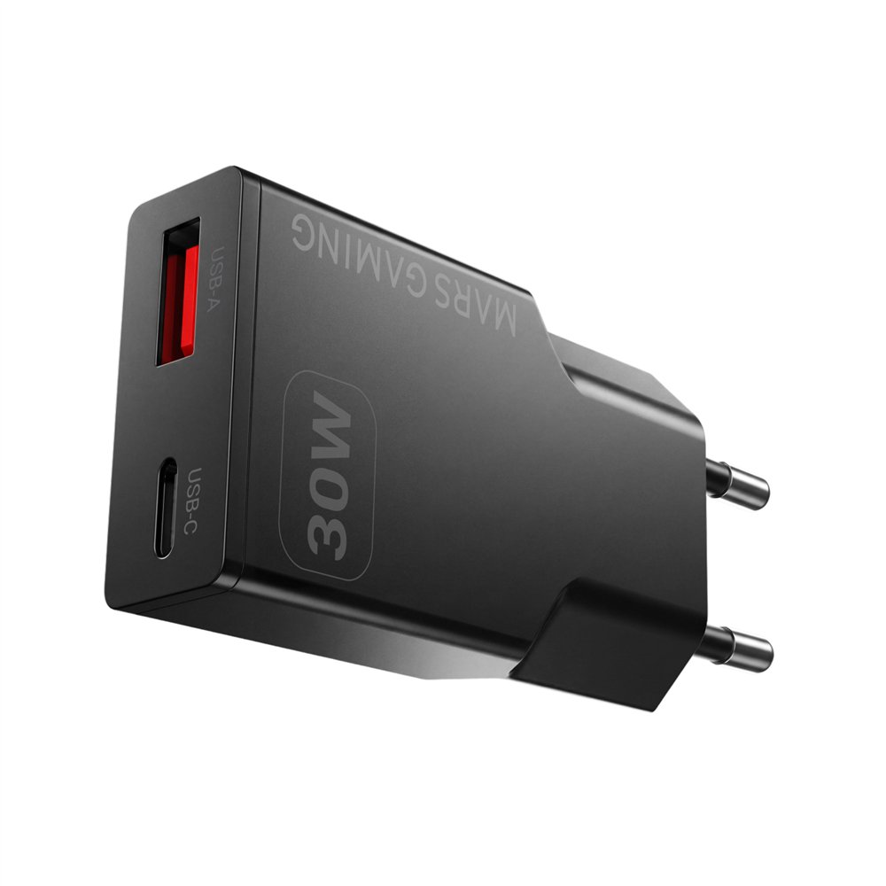 mars gaming mdgan30 cargador de dispositivo móvil negro