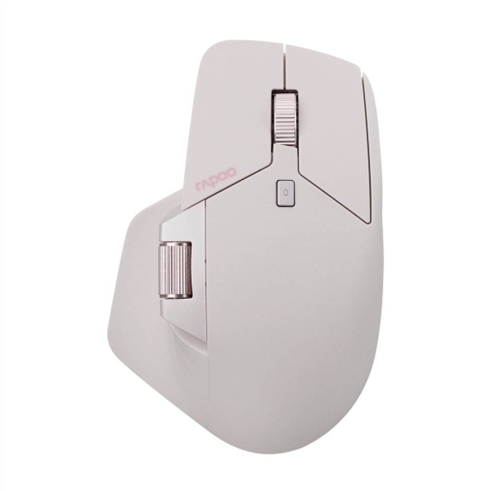 rapoo mt760l ratón mano derecha rf wireless + bluetooth óptico 3200 dpi