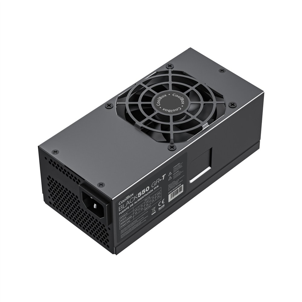 coolbox fuente de alimentacion tfx black550 gr-t 550w negra