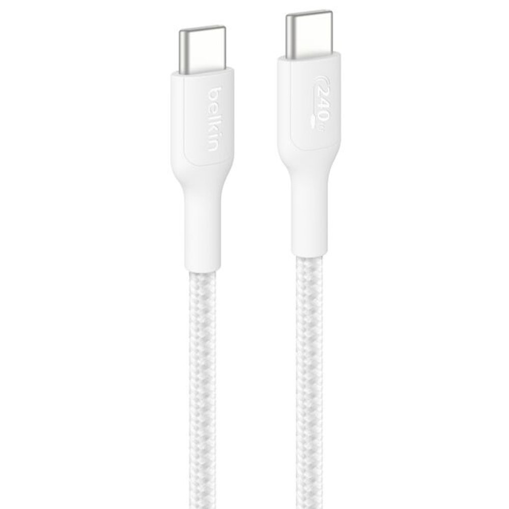 belkin boostcharge pro cable usb 1 m usb c 240 w blanco