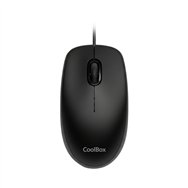coolbox raton u01 usb 1600dpi negro