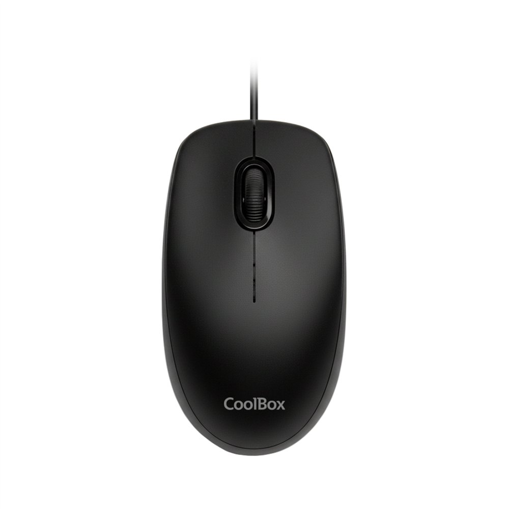 coolbox raton u01 usb 1600dpi negro