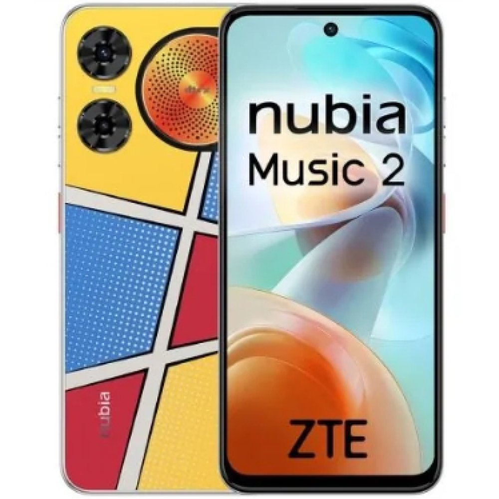 zte nubia music 2 17 cm (6.7") usb tipo c 4 gb 128 gb 5000 mah multicolor