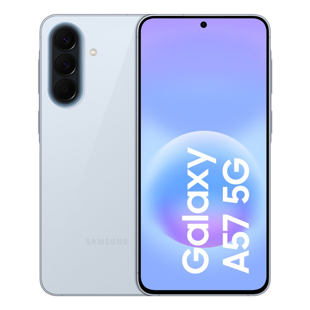 samsung galaxy a57 5g 17 cm (6.7") sim doble android 16.0 usb tipo c 8 gb 128 gb 5000 mah azul