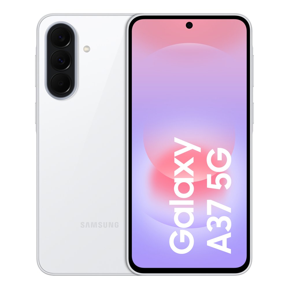 samsung galaxy a37 5g 17 cm (6.7") sim doble android 16.0 usb tipo c 6 gb 128 gb 5000 mah blanco