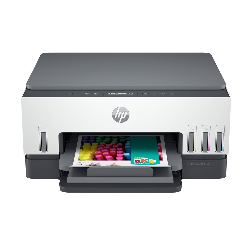 hp smart tank 6005 inalámbrico all-in-one color impresora, fotocopiadora, escáner