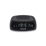 aiwa cr-09j despertador reloj despertador digital negro