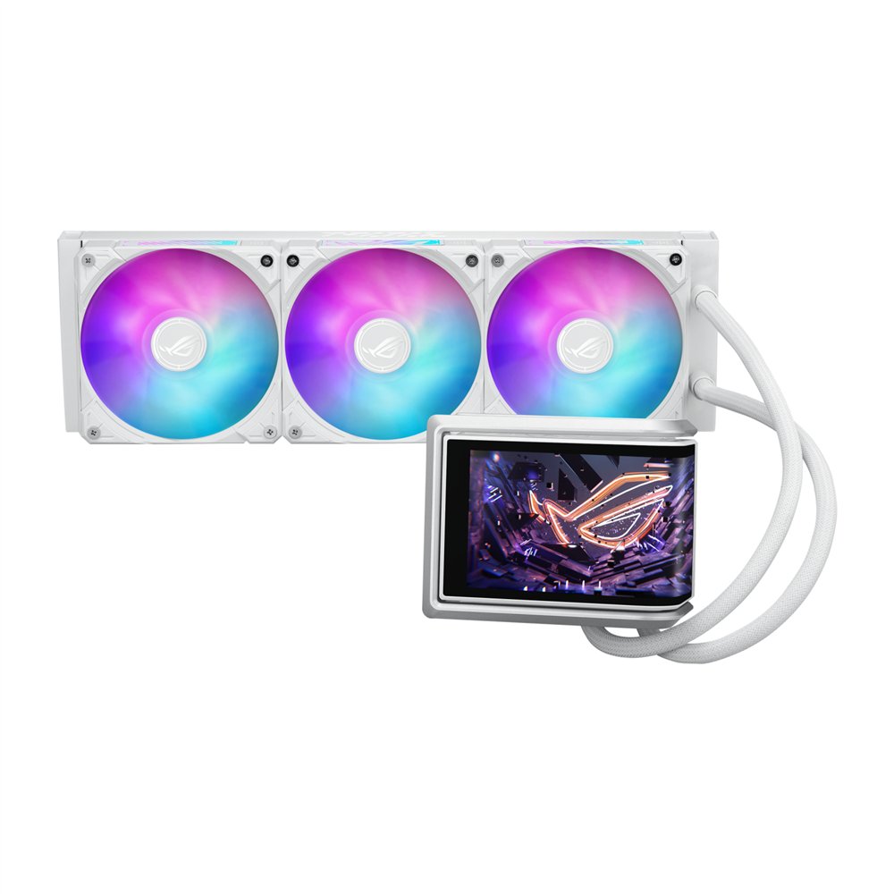 asus rog ryuo iv 360 argb wht procesador sistema de refrigeración líquida todo en uno 12 cm blanco