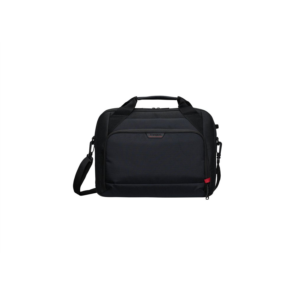 targus ecosmart 35,6 cm (14") maletín negro, rojo