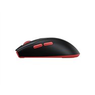 msi forge gm340 wireless black ratón juego ambidextro rf wireless + bluetooth óptico 12000 dpi