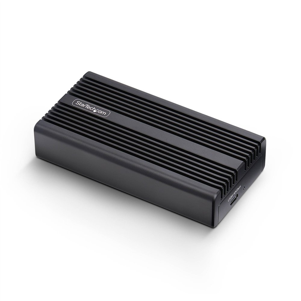 startech.com caja usb4 nvme m.2 - 40gbps - caja usb tipo c para ssd - caja thunderbolt para ssd nvme - caja externa para unidad 