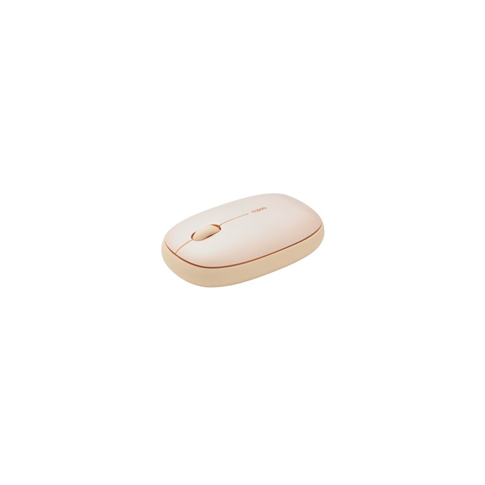 rapoo m660 silent ratón oficina ambidextro rf wireless + bluetooth óptico 1300 dpi