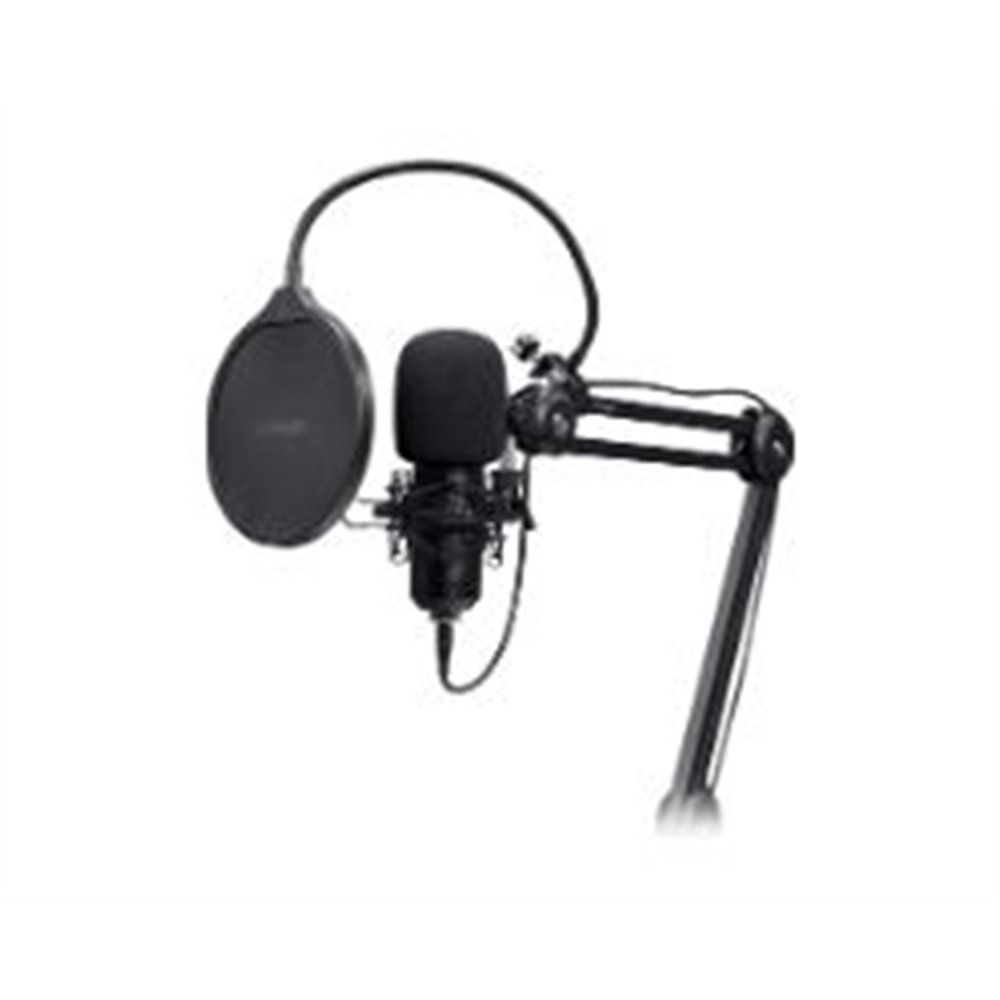 micrófono gaming trust gxt 270 emita ii+ negro (25770)