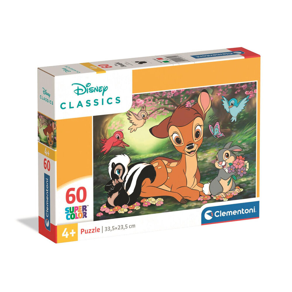 puzzle bambi disney 60pzs
