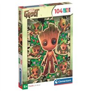 puzzle i am groot marvel 104pzs
