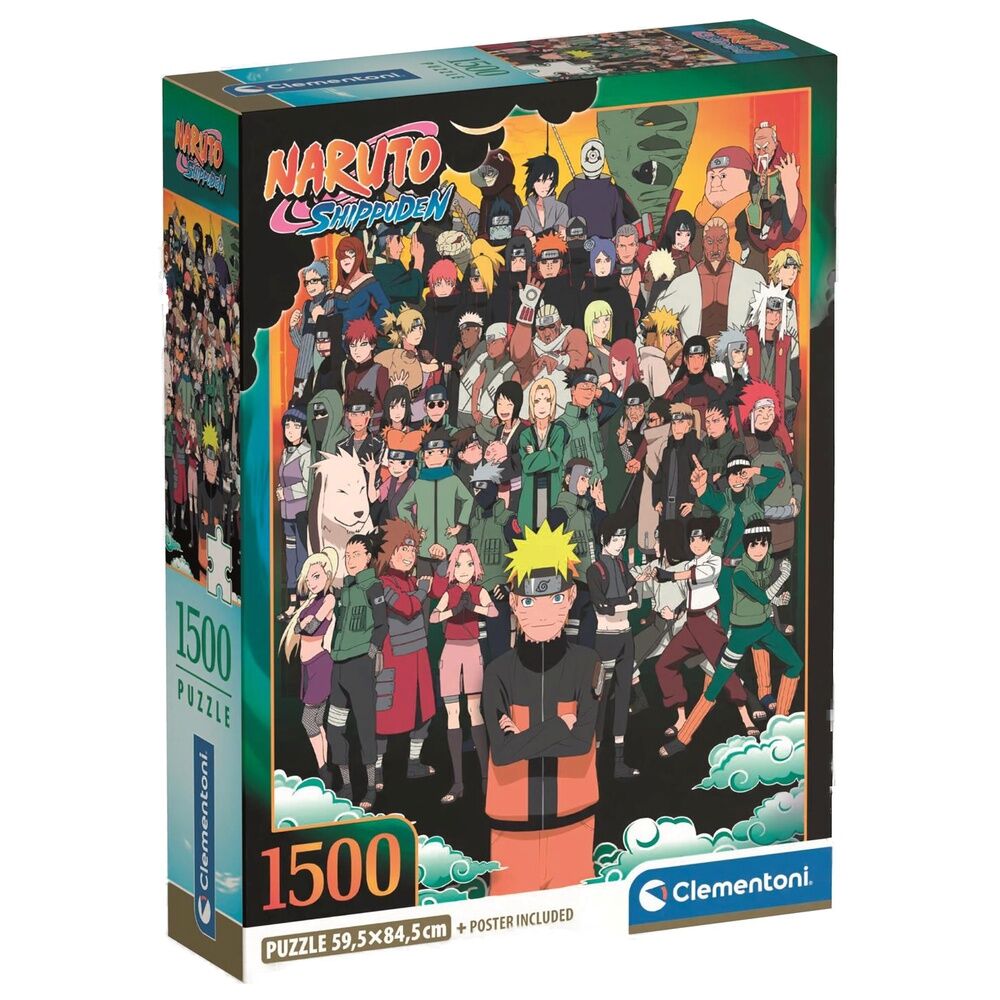 puzzle naruto shippuden 1500pzs