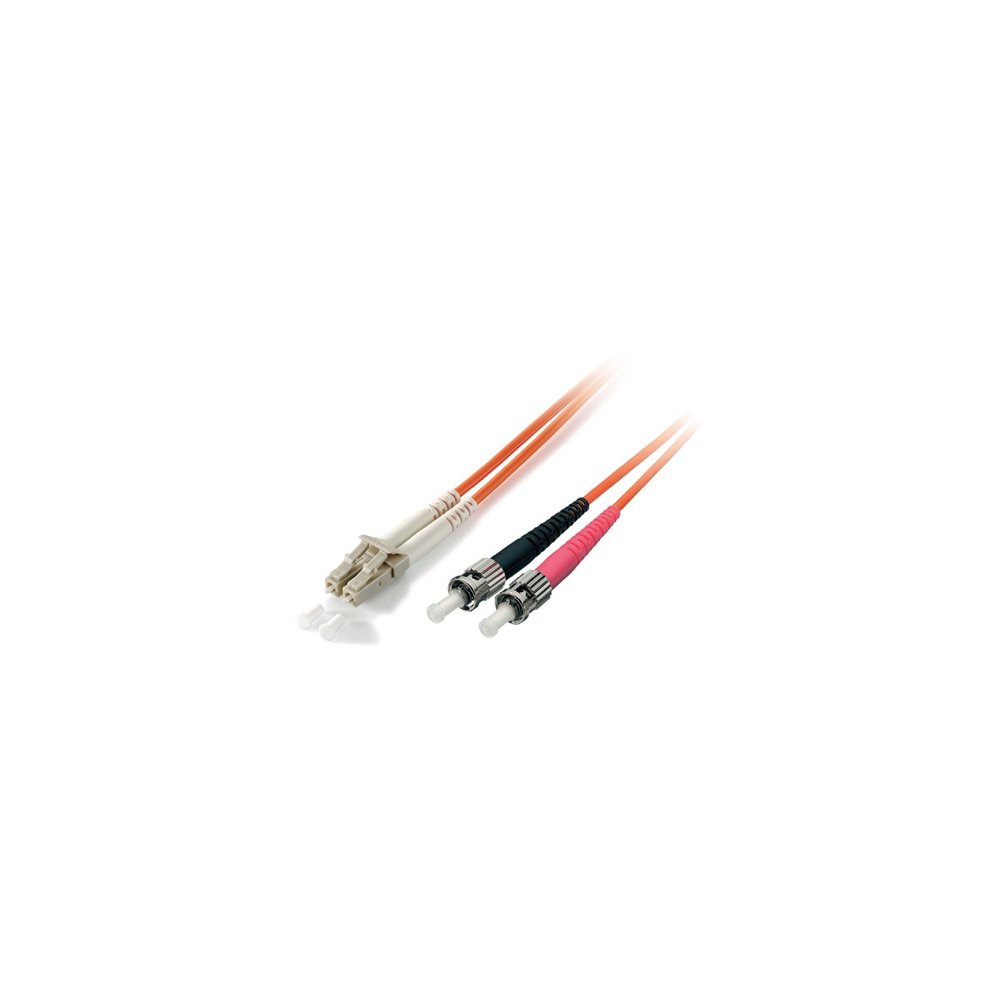 equip 254232 cable de fibra óptica e infiniband 2 m lc st amarillo