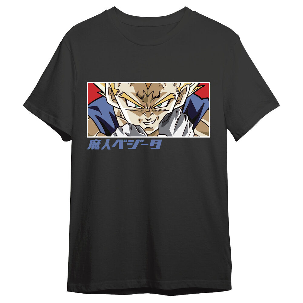 camiseta majin vegeta eyes dragon ball z adulto