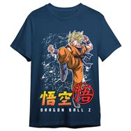 camiseta goku super saiyan dragon ball z adulto