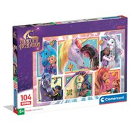 puzzle academia de unicornios 104pzs