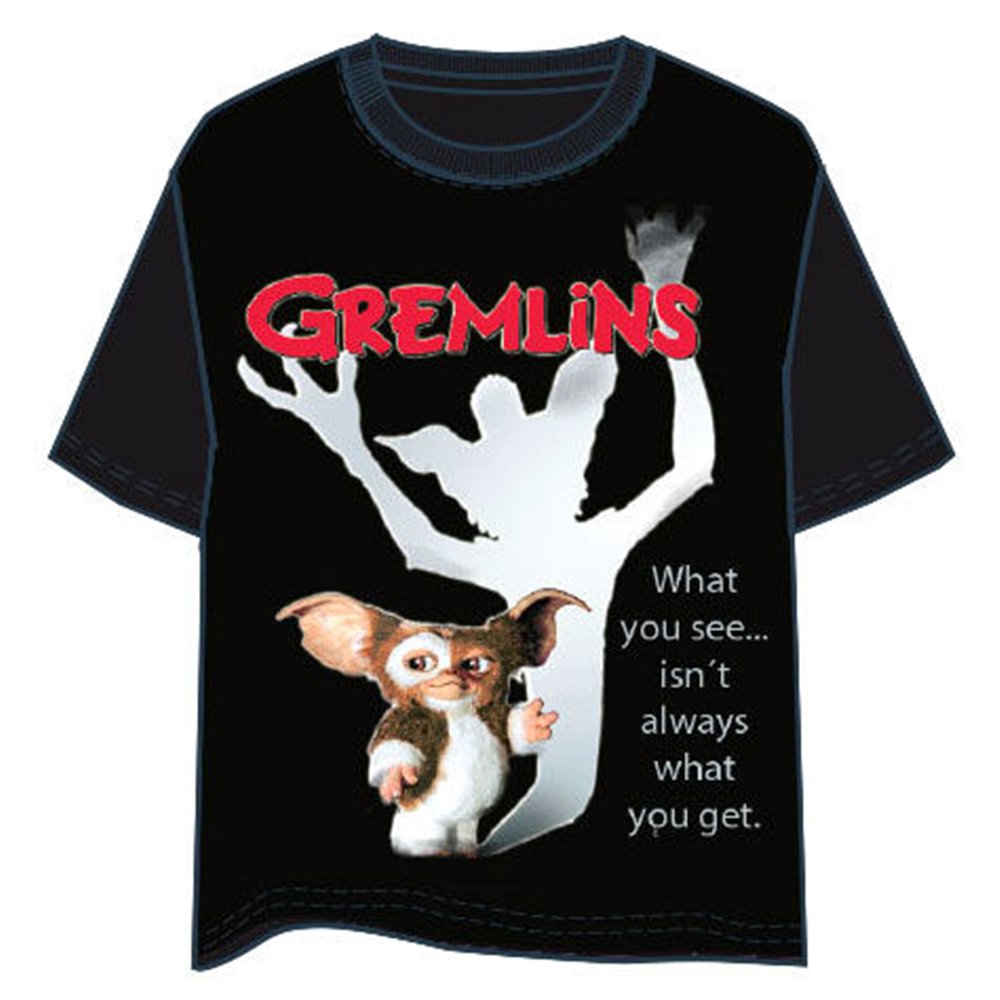 camiseta gremlins adulto