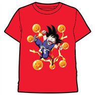 camiseta goku balls dragon ball adulto