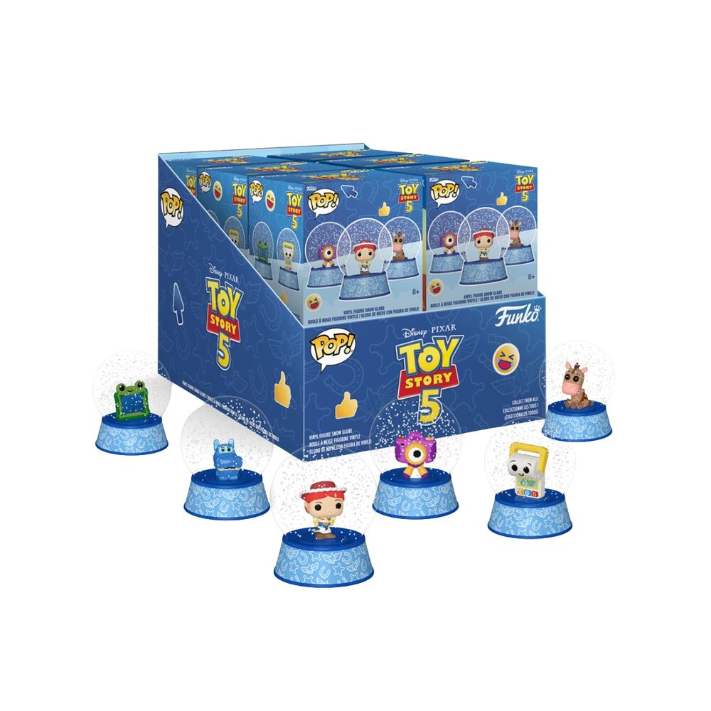 figura mystery mini bola de nieve disney toy story 5 surtido