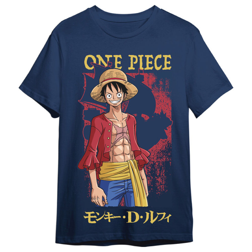 camiseta monkey d. luffy one piece adulto