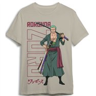 camiseta roronoa zoro one piece adulto