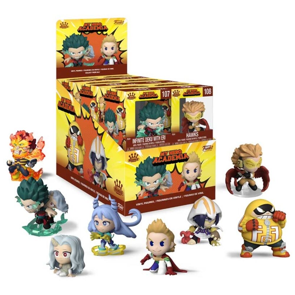 figura mini vinyl my hero academia surtido
