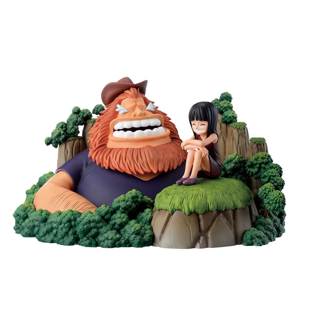 figura ichibansho saul & robin dramatic memories one piece 13cm