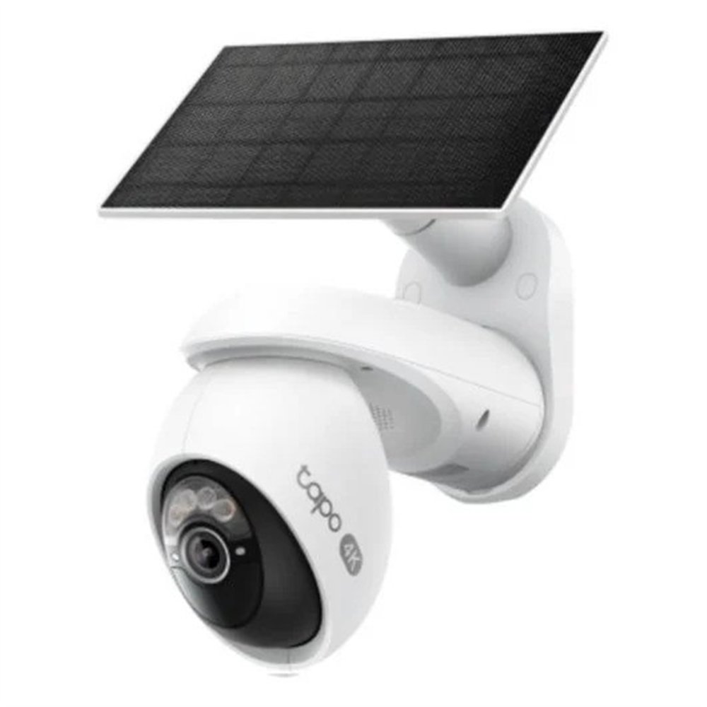 kit tc92 tp-link camara ip exterior + panel solar powered