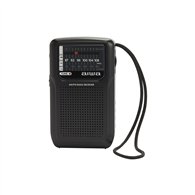 aiwa rs-33 radio portátil analógica negro