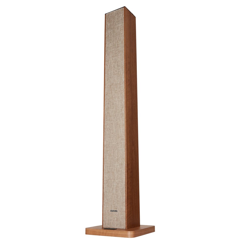 aiwa tsbt-270wd altavoz madera inalámbrico y alámbrico 50 w