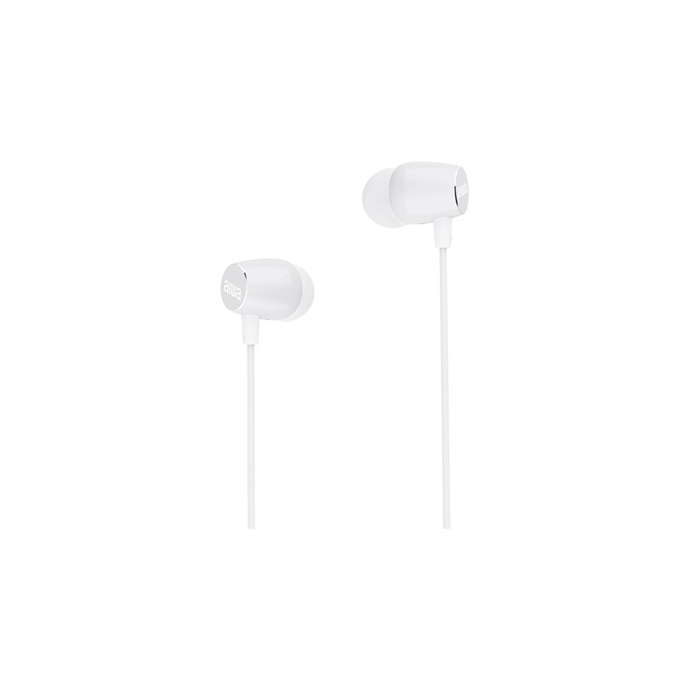 aiwa estm-30wt auricular y casco auriculares alámbrico dentro de oído llamadas/música/deporte/uso diario blanco