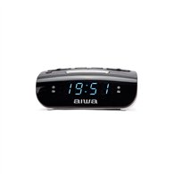 aiwa cr-15 despertador reloj despertador digital negro, blanco