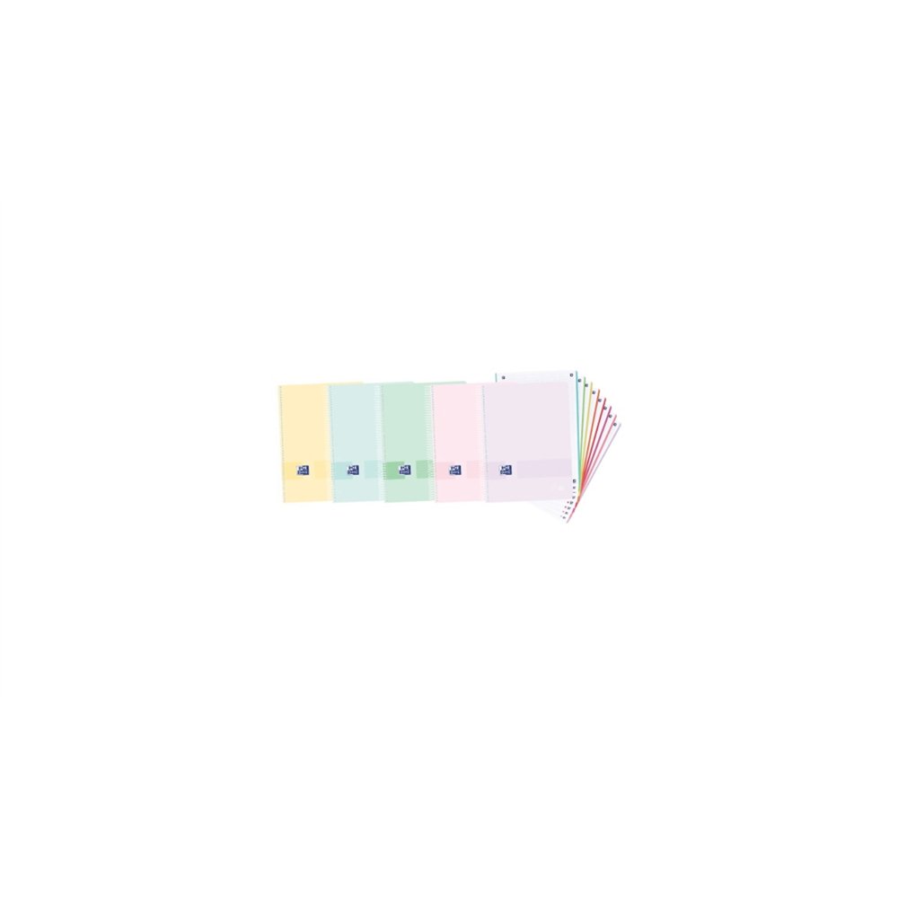 oxford 400158956 cuaderno y block a4+ 160 hojas colores surtidos