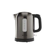 aiwa kotan tetera eléctrica 1 l 2200 w acero inoxidable, negro