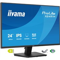 iiyama prolite x2491h-b1 pantalla para pc 60,5 cm (23.8") 1920 x 1080 pixeles full hd lcd negro